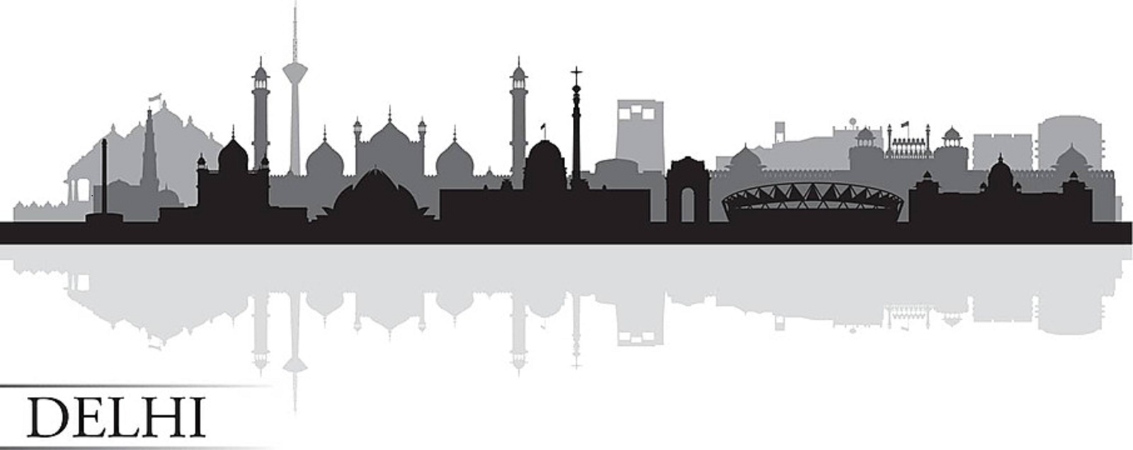 Delhi Skyline